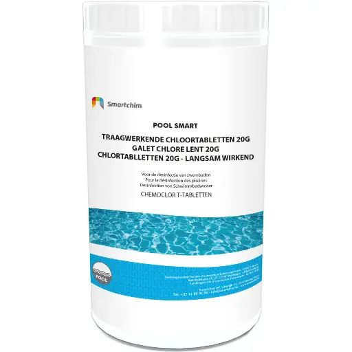 Smartchim - Chlore Lent - Galet 20g
